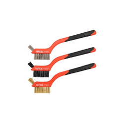 Zestaw szczotek drucianych 3 szt. - Yato YT-6351