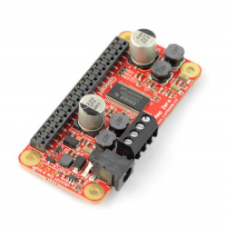 JustBoom Amp Zero - wzmacniacz klasy D 2x40W do Raspberry Pi Zero/W