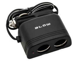 Rozgałęźnik zapalniczki samochodowej 1x wtyk - 2x gniazdo CS-21 na...