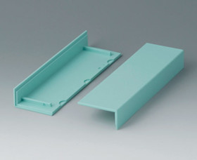 Side trim, ABS, (L x W x H) 189.34 x 51.97 x 24.8 mm, lagoon, B2022005