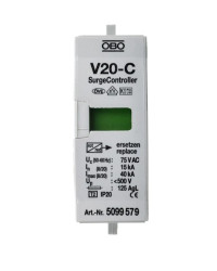 Wkładka ogranicznika Typ T2 1P 15kA 0,5kV V20-C/0-75 5099579