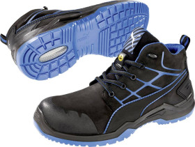 PUMA Krypton Blue Mid 634200-44 ESD Buty ochronne S3 Rozmiar buta (EU): 44 czarny, niebieski 1 szt.