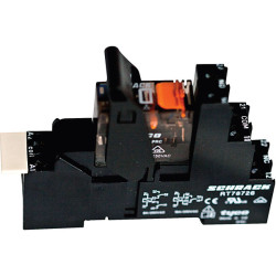 TE Connectivity XT4S4R24 DPDT Relay 8A 24VAC DIN Rail Mount