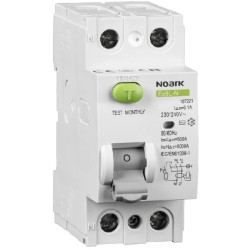 Wyłącznik różnicowoprądowy 2P 40A 30mA typ AC 6kA Ex9L-N