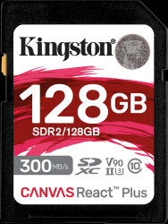 SDR2/128GB SDXC memory card 128 GB, Canvas React Plus UHS-II