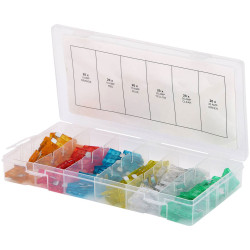 KS Tools 970.0250 Car blade-type fuse set 5A to 30A 120pcs Standard size