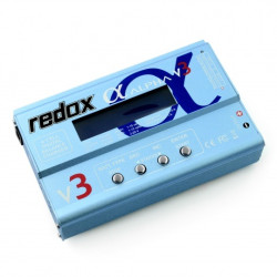 Ładowarka Li-Pol / Li-Fe / Li-Ion / Ni-CD /Ni-MH / Li-HV z balanserem - Redox Alpha V3