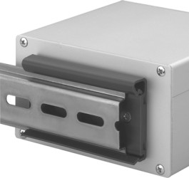 DIN rail clamp, for DIN rail TS35, 10037512
