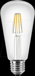 48349 LED filament lamp ST64 E27 4.5 W 470 lm WW