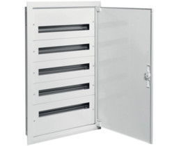 Rozdzielnica podtynkowa 120 modułowa 5x24M drzwi metal IP30 FW2 FW524FT HAGER