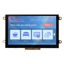 Kolorowy wyświetlacz LCD 5cal Transmisywny TFT 800 x 480pikseli LED Backlight HDMI, USB I/F Tak NEWHAVEN DISPLAY