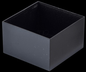 RTM108-BLK Plastic housing, 50 x 50 x 30 mm, 10 pieces