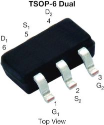 SQ3985EV Automotive Dual P-Channel 20 V (D-S) 175 &#176;C MOSFET