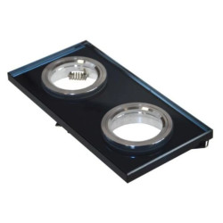 Oprawa sufitowa Denzel Granat podwójna