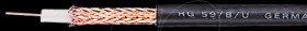 RG 59B/U Coaxial cable, RG 59B/U, 75 ohms, 25 m ring