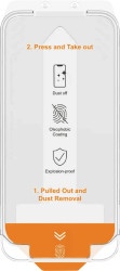 4Smarts Second Glass, Service Kit + Anti Dust Szkło ochronne na wyświetlacz Apple iPhone 13, iPhone 13 Pro, iPhone 14, i