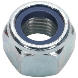 Sealey NLN16 Nylon Lock Nut M16 Zinc DIN 982 Pack of 25