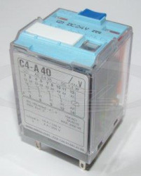 C4-A40X/DC24V przekaźnik przemysłowy 4-polowy 10A 24VDC RELECO
