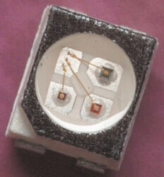 LED, Montaż powierzchniowy, Zielony, Czerwony, 4-pinowy, 2.2 V PLCC 4, 120 °, Broadcom