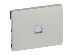 SISTENA LIFE Klawisz Pearl pojedynczy z bezbarwnym okienkiem podświetlenia 771511 LEGRAND