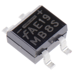 Mostek prostowniczy Jednofazowy 500mA 100V SOIC