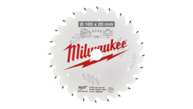Tarcza Pilarska Do Drewna 165X20mm X 2,2Mm 24 Zęby Atb Milwaukee
