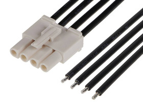 Molex Obudowa złącza pin męskiego na kabel Ilość pinów 4 2162911042 1 szt. towar pakowany luzem