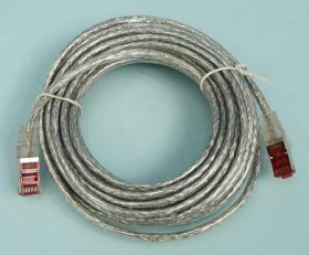 S/FTP 6e 7,50mb PRZEŹROCZ.Cu PATCHCORD