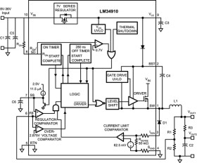 8-36V, 1.25A Constant On-Time Non-Synchronous Buck Regulator