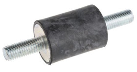 Mocowanie antywstrząsowe, M10, Ø 30mm, materiał: Guma naturalna 60Shore A, RS PRO