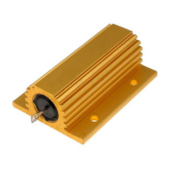 AX100WR 3R3 drutowy+radiator rezystor drutowy z radiatorem przykręcan