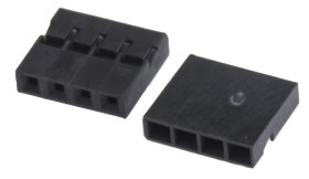 Obudowa złącza 4-pinowe -rzędowe raster: 2mm HARWIN Żeński Montaż na kablu M22-30 Złącze serii M22