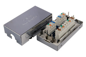Box połączeniowy CAT5E STP 8p8c LSA+/Krone KRJS45-VEB5