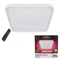 Lampa sufitowa plafon WENA LED D 24W + pilot 04010 STRUHM