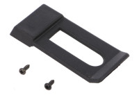 KM-ZAWIESZKA Zawieszka z tworzywa do obudowy - czarna