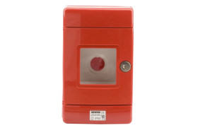 Szafka do wyłącznika p.poż. fi22mm natynkowa czerwona 42 RV GW42204