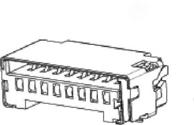 Molex 473092651 Gniazdo karty pamięci, piny: 8, 500 mA, 1 szt.