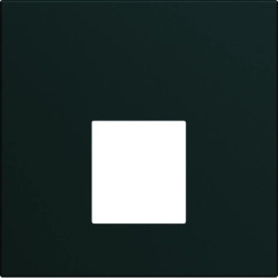 Lumina Płytka czołowa do gniazda USB i HDMI czarny WXD202C