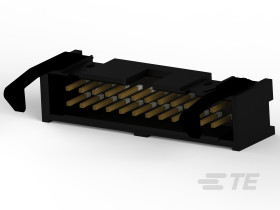 Złącze 24-pinowe raster: 2.54mm Wtyk Montaż na płytce TE Connectivity