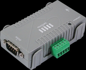 EX-1331VIS USB 2.0 converter, USB-B to RS-232/422/485, 15-kV ESD
