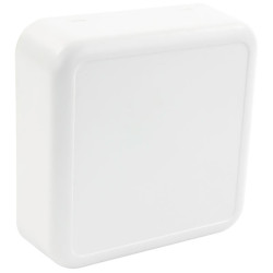 CamdenBoss CBRS02SWH Room Sensor Enclosure, Size 2, Solid, White, 74x74x25.5mm