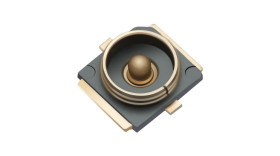 Złącze koncentryczne Montaż powierzchniowy Żeński 50Ω typ złącza HSC Lutowane