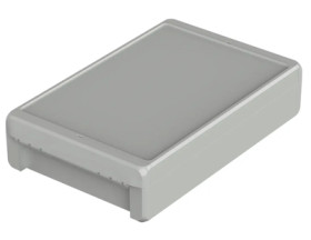 PC enclosure, (L x W x H) 271 x 170 x 60 mm, light gray (RAL 7035), IP66, 96016325