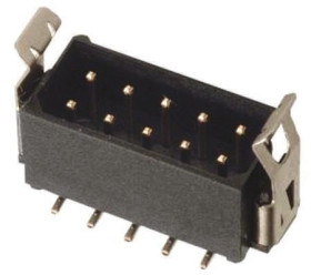 Wtyk PCB 6-pinowe raster: 2.0mm 2-rzędowe HARWIN Montaż powierzchniowy 3.0A 120.0 V.