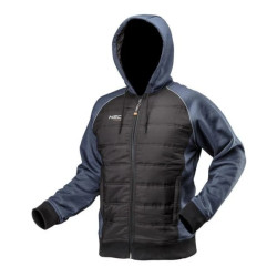 Bluza dziana, ocieplana z kapturem, rozmiar L 81-556-L