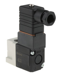 Pneumatyczne zawory elektromagnetyczne SMC 3/2 G 1/4 24V dc 3/2 portowy 1/4in