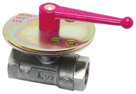 Zawór kulowy korpus mosiężny BSPP 40bar 1/2cal 580psi Legris