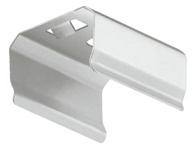 Klips mocujący, srebrny, do Profilu LED 2191 Häfele Lighting, 83374832