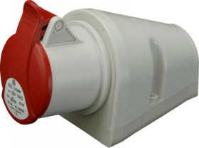 Gniazdo siłowe stałe 4P 16A 400V IP44 IZN 1643