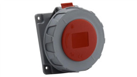 Gniazdo Siłowe Tablicowe Skośne 32A 5P /Fe/ Ip67